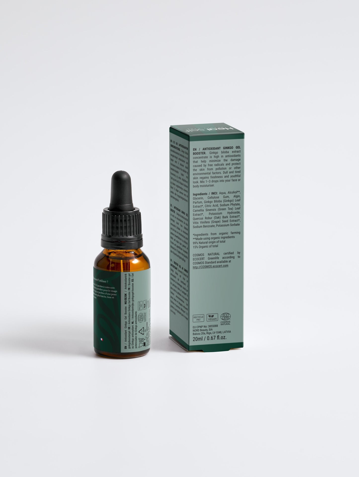 Gel Booster au ginkgo antioxydant