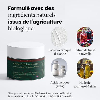 Suscripción - Crema exfoliante AHA de alto rendimiento