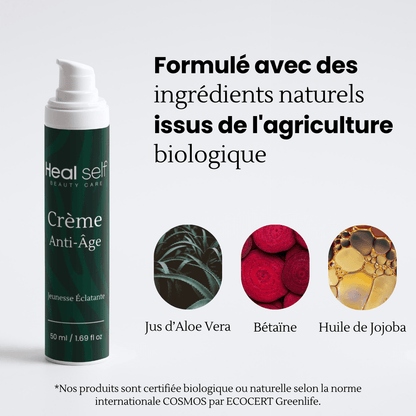 Crème Anti - Âge Jeunesse Éclatante - HealSelf