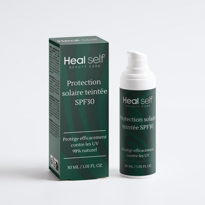 Protection solaire teintée, SPF30 - HealSelf